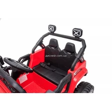 Детский электромобиль M 4960 EBLR-2 Jeep, кожаное сиденье фото 54