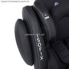 Автокресло ME 1045 EVOLUTION 360º Royal Black, черное фото 86