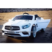 Детский электромобиль M 4871 EBLR-1 Mercedes, кожаное сиденье фото 41