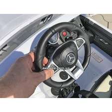 Детский электромобиль M 4871 EBLR-3 Mercedes, кожаное сиденье фото 63