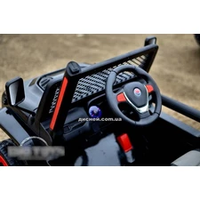 Детский электромобиль M 3237 EBLRS-18, кожаное сиденье фото 54