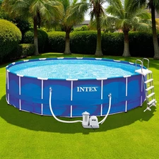 Каркасный бассейн Intex 28262, 732 х 132 см., с фильтр-насосом фото 14