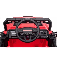 Детский электромобиль M 4960 EBLRS-18 Jeep, кожаное сиденье фото 41
