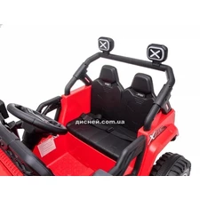 Детский электромобиль M 4960 EBLRS-18 Jeep, кожаное сиденье фото 54