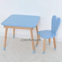 Детский столик 04-025BLAKYTN-DESK со стульчиком, синий - Дитячий столик 04-025BLAKYTN-DESK