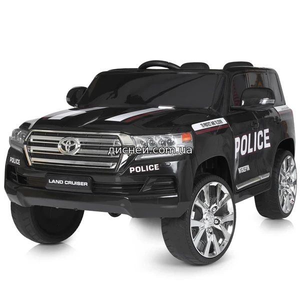 Детский электромобиль JJ2022EBLR-2-1, Toyota Land Cruiser, мягкое