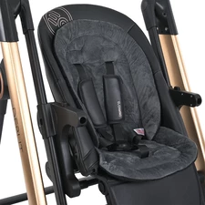 Детский стульчик-качели ME 1102 DEBUT Posh Black, черный фото 31