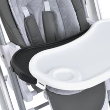 Детский стульчик-качели ME 1102 DEBUT Serious Gray, серый фото 53