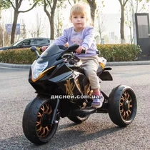 Детский мотоцикл M 5050 EL-2, кожаное сиденье купить