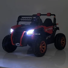 Детский электромобиль M 5052 EBLR-3 Багги, кожаное сиденье фото 63
