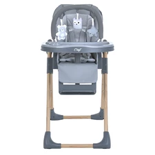 Стульчик для кормления ME 1115-W CRAFT Gray - El Camino фото 11