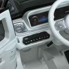 Детский электромобиль JJ 2088 EBLR-11 (4WD) Mercedes, кожаное сиденье фото 11