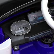 Детский лицензионный электромобиль M 5107 EBLR-4, Mercedes, с мягким сиденьем фото 28