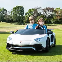 Детский лицензионный электромобиль M 5738 AL-1 двухместный, Lamborghini Aventador купить