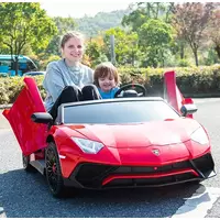 Двухместный детский электромобиль M 5738 AL-3 лицензия, Lamborghini Aventador