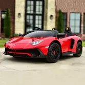 Двухместный детский электромобиль M 5738 AL-3 лицензия, Lamborghini Aventador фото 14