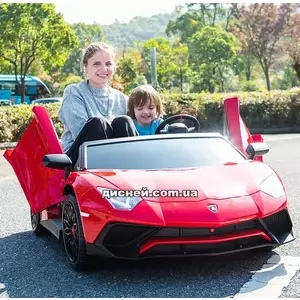 Двухместный детский электромобиль M 5738 AL-3 лицензия, Lamborghini Aventador