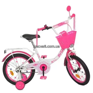 Детский велосипед PROF1 16д. VX 5213 GLk-14, с корзинкой
