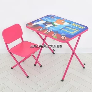 Детский столик WS 2451 ZBN-47 со стульчиком