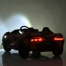 Детский электромобиль Lamborghini M 5072 EBLR-1 двухместный фото 86