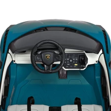 Двухместный детский электромобиль M 5072 EBLR-4 Lamborghini фото 41