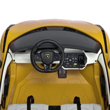 Детский электромобиль M 5072 EBLR-6 Lamborghini, мягкие колеса фото 31