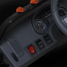 Детский электромобиль Dodge M 5766 EBLR-2 пикап, кожаное сиденье фото 86