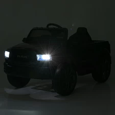 Детский электромобиль Dodge M 5766 EBLR-2 пикап, кожаное сиденье фото 92