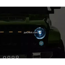 Детский электромобиль Jeep M 5109 EBLR-2, кожаное сиденье фото 37