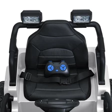 Детский электромобиль джип M 5103 EBLR-1, мягкое сиденье фото 92