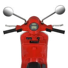 Детский мотоцикл M 4939 EL-3, скутер VESPA, EVA колеса фото 86