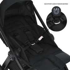 Универсальная коляска ME 1126 Jet Black GENESIS, 2 в 1 фото 22