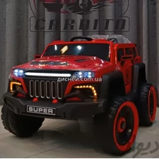 Детский электромобиль джип M 5802 EBLR-3, мягкое сиденье фото 71
