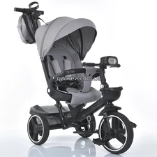 Детский трехколесный велосипед ME 1162 Gray VECTOR, с фарой фото 14