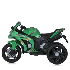 Детский мотоцикл Kawasaki M 5806 EL-5, мягкое сиденье фото 37