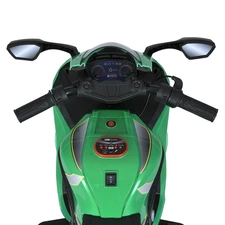 Детский мотоцикл Kawasaki M 5806 EL-5, мягкое сиденье фото 54