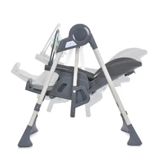 Детский стульчик-качели ME 1087-G SWAN Dark Gray фото 41