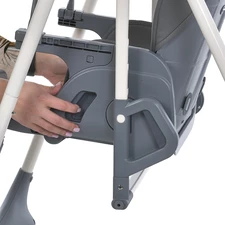Детский стульчик-качели ME 1087-G SWAN Dark Gray фото 54