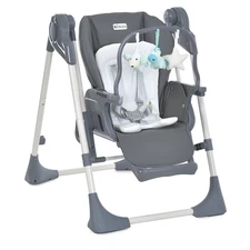 Детский стульчик-качели ME 1087-G SWAN Dark Gray фото 63