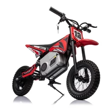 Детский мотоцикл M 5776 AL-2 кроссовый, кожаное сиденье купить