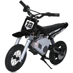 Детский мотоцикл M 5776 AL-2 кроссовый, кожаное сиденье