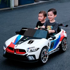 Детский электромобиль M 5849 EBLR-1 (24V) BMW, кожаное сиденье