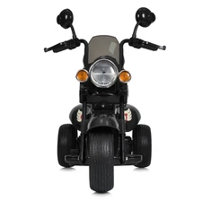 Детский мотоцикл M 5739 EL-2 Harley-Davidson, кожаное сиденье фото 14