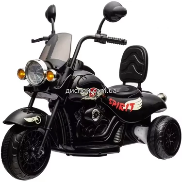 Детский мотоцикл M 5739 EL-2 Harley-Davidson, кожаное сиденье