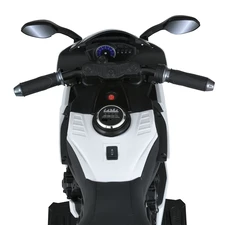 Детский мотоцикл M 5823 EL-1 Yamaha R1, кожаное сиденье фото 54