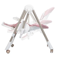 Стульчик для кормления M 5897 Pink фото 37