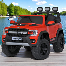 Детский электромобиль M 5829 EBLR-3 Toyota с кожаным сиденьем