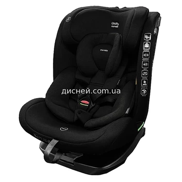 Автокресло CARRELLO Unity CRL-17010 Totality Black i-Size ISOFIX, поворотное