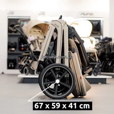 Универсальная коляска CRL-6550 Rock Beige 2 в 1 Carrello Vector фото 11