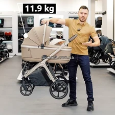 Универсальная коляска CRL-6550 Rock Beige 2 в 1 Carrello Vector фото 53